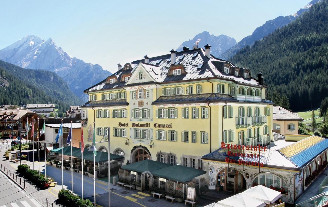 Hotel Dolomiti Schloss 까나제이 외부 사진